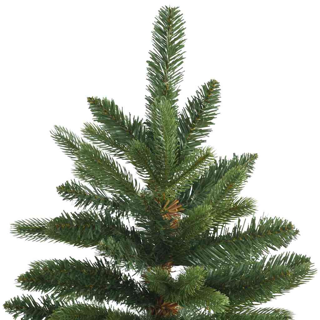 Künstlicher klappbarer Weihnachtsbaum mit Ständer Grün 240 cm