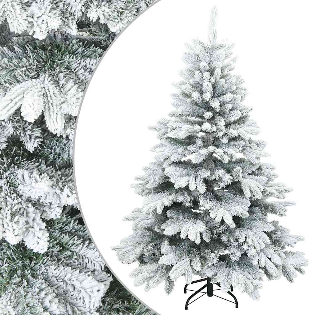 Moderner künstlicher Klapp-Weihnachtsbaum Schnee flocked Weiß