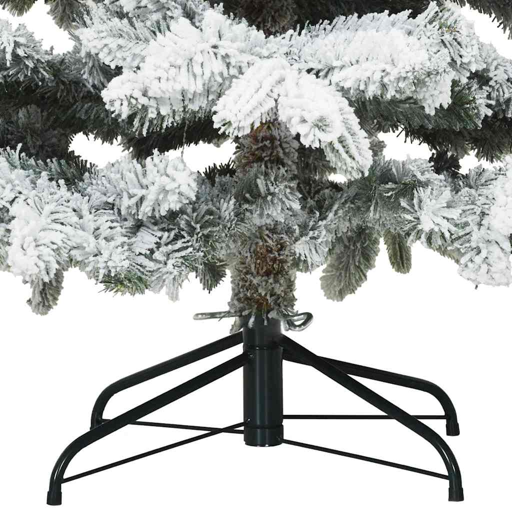 Moderner künstlicher Klapp-Weihnachtsbaum Schnee flocked Weiß