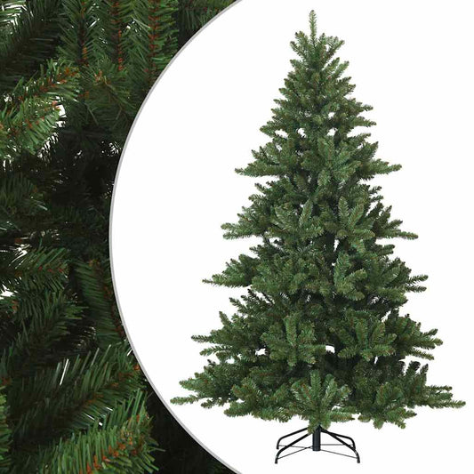 Künstlicher klappbarer Weihnachtsbaum Grün 240 cm PVC, Stahl