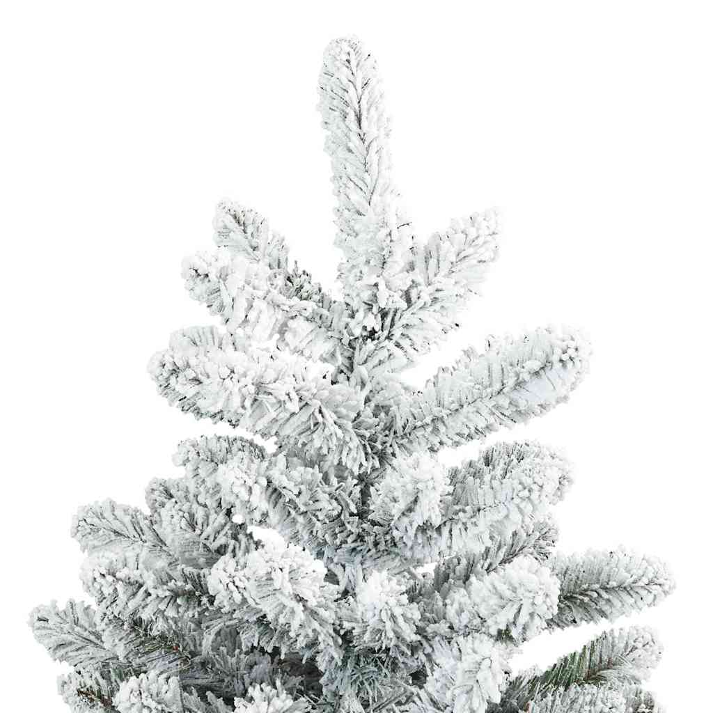 Moderner künstlicher Klapp-Weihnachtsbaum Schnee flocked Weiß