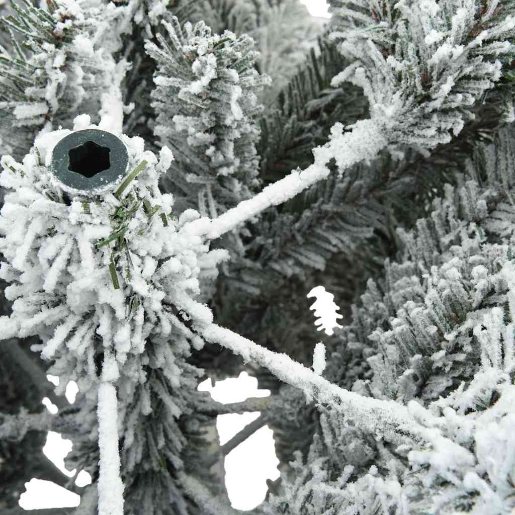 Moderner künstlicher Klapp-Weihnachtsbaum Schnee flocked Weiß