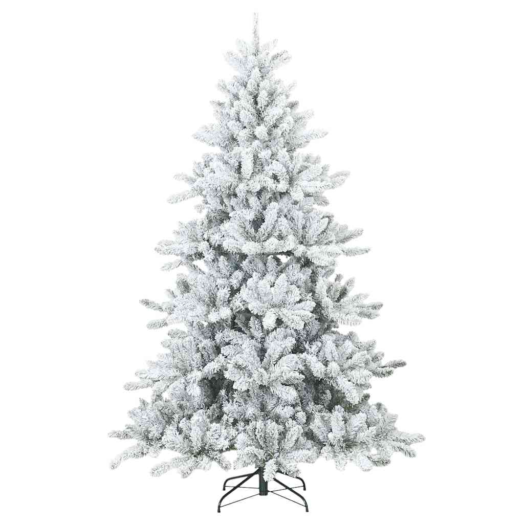 Moderner künstlicher Klapp-Weihnachtsbaum Schnee flocked Weiß