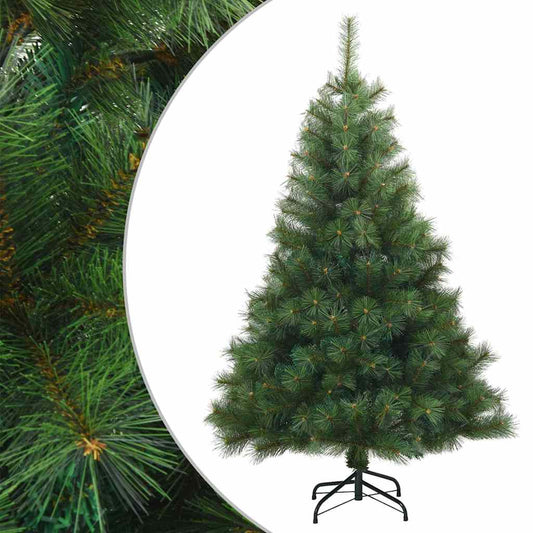 Künstlicher klappbarer Weihnachtsbaum Grün 150 cm PVC, Stahl