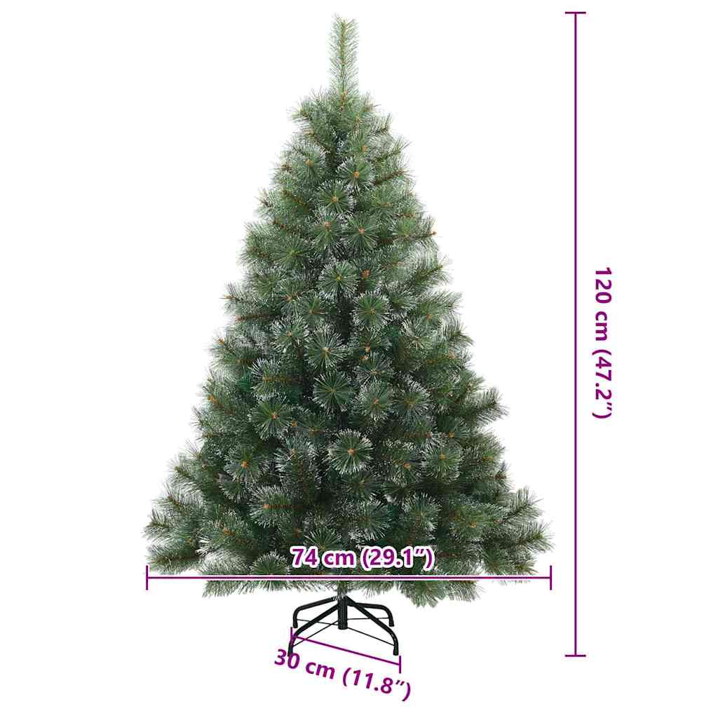 Moderner künstlicher Klapp-Weihnachtsbaum Schnee flocked Weiß