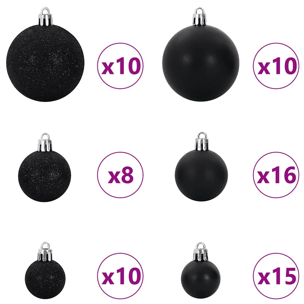 Künstlicher vorbeleuchteter Weihnachtsbaum Rosa 180 cm PVC