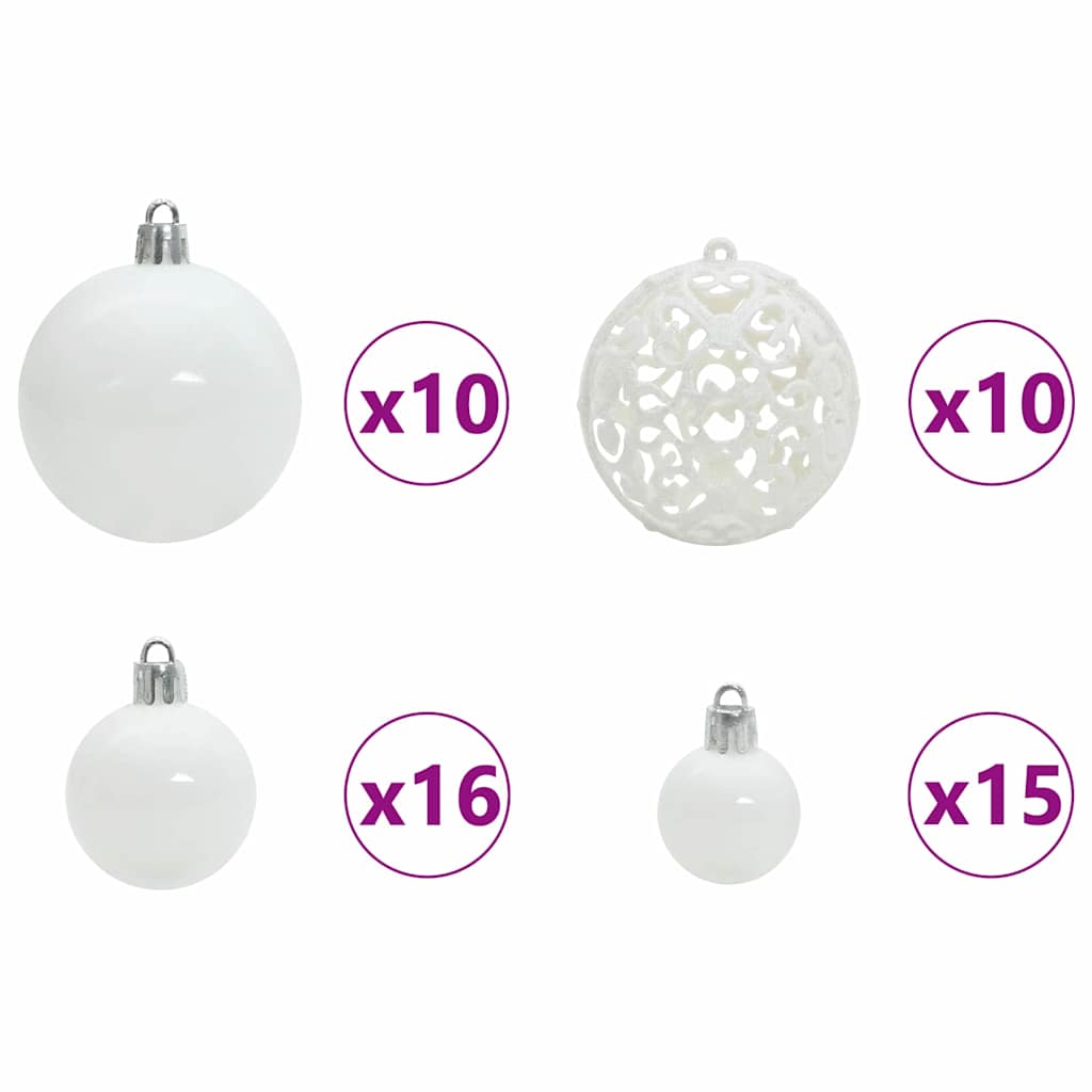 Künstlicher vorbeleuchteter Weihnachtsbaum Rosa 180 cm PVC