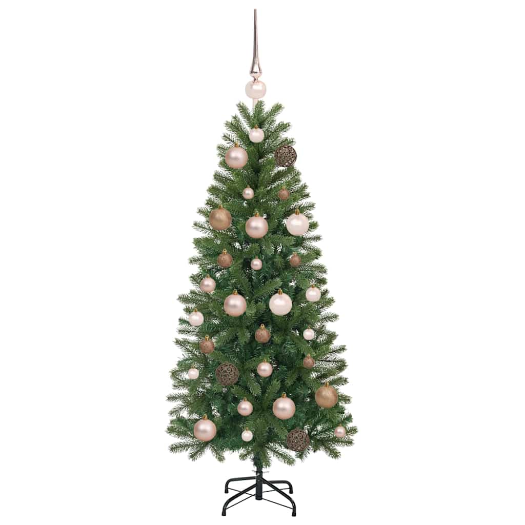 Künstlicher Weihnachtsbaum mit 150 LEDs Grün 120 cm PE und PVC