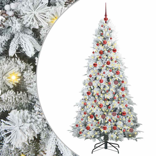 Künstlicher klappbarer Weihnachtsbaum Grün 180 cm PE und PVC
