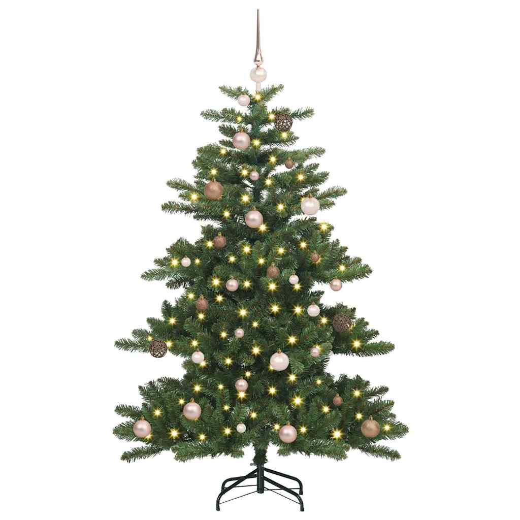 Künstlicher klappbarer Weihnachtsbaum mit 150 LEDs 150 cm PVC