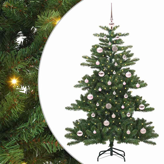 Künstlicher klappbarer Weihnachtsbaum mit 150 LEDs 150 cm PVC