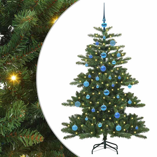 Künstlicher klappbarer Weihnachtsbaum mit 150 LEDs 150 cm PVC