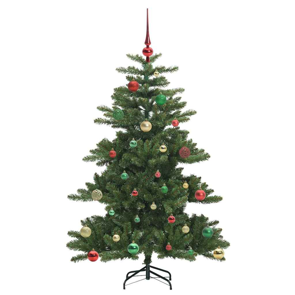 Künstlicher klappbarer Weihnachtsbaum mit 150 LEDs 150 cm PVC