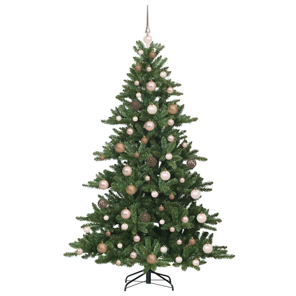 Künstlicher klappbarer Weihnachtsbaum mit 300 LEDs 180 cm PVC