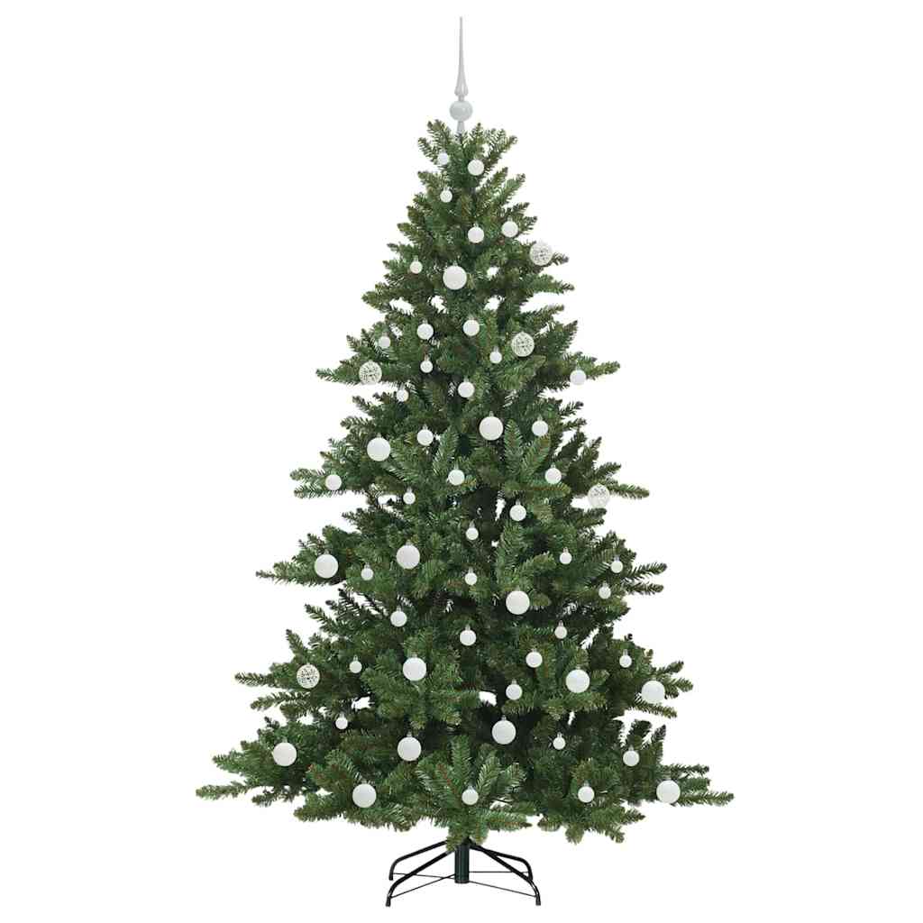 Künstlicher klappbarer Weihnachtsbaum mit 300 LEDs 180 cm PVC
