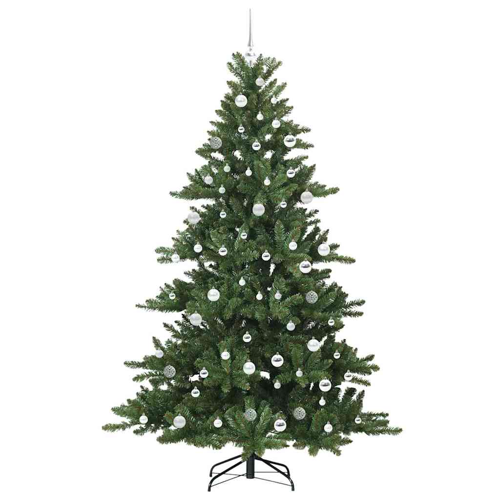 Künstlicher klappbarer Weihnachtsbaum mit 300 LEDs 210 cm PVC