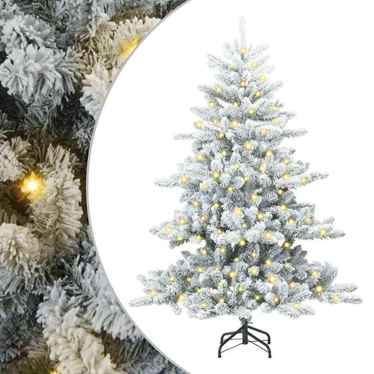 Künstlicher klappbarer Weihnachtsbaum mit 150 LEDs 150 cm PVC