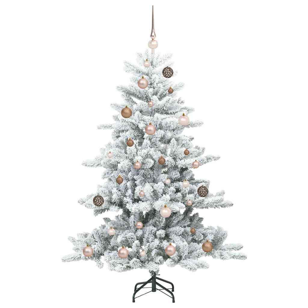 Künstlicher klappbarer Weihnachtsbaum mit 150 LEDs 150 cm PVC
