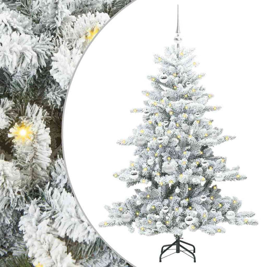 Künstlicher klappbarer Weihnachtsbaum mit 150 LEDs 150 cm PVC
