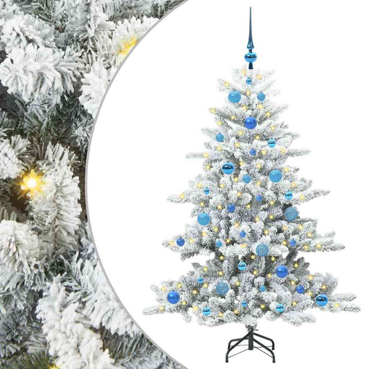Künstlicher klappbarer Weihnachtsbaum mit 150 LEDs 150 cm PVC