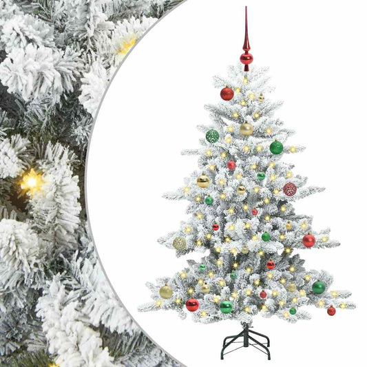 Künstlicher klappbarer Weihnachtsbaum mit 150 LEDs 150 cm PVC