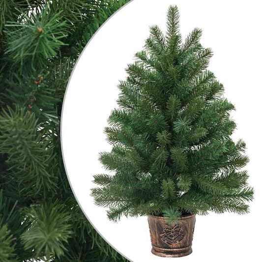 Künstlicher Weihnachtsbaum Grün 75 cm PVC, PE und Stahl
