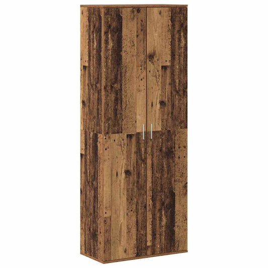 Hochschrank Altholz 70 x 35 x 180 cm Holzwerkstoff