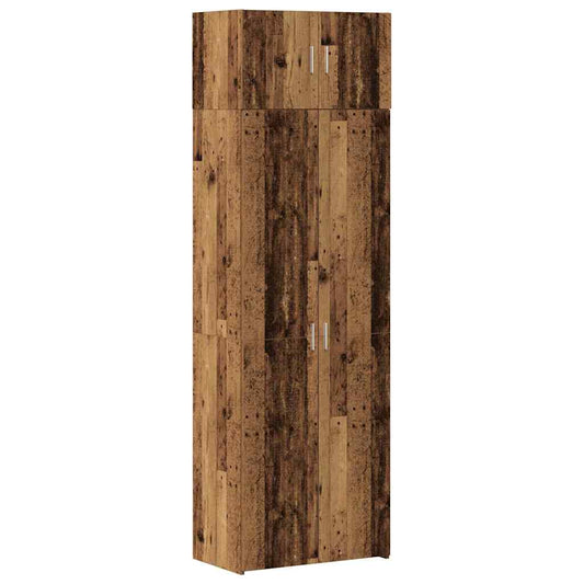 Badschrank Altholz 70 x 42,5 x 225 cm Holzwerkstoff