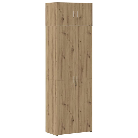 Badschrank Artisan-Eiche 70 x 42,5 x 225 cm Holzwerkstoff