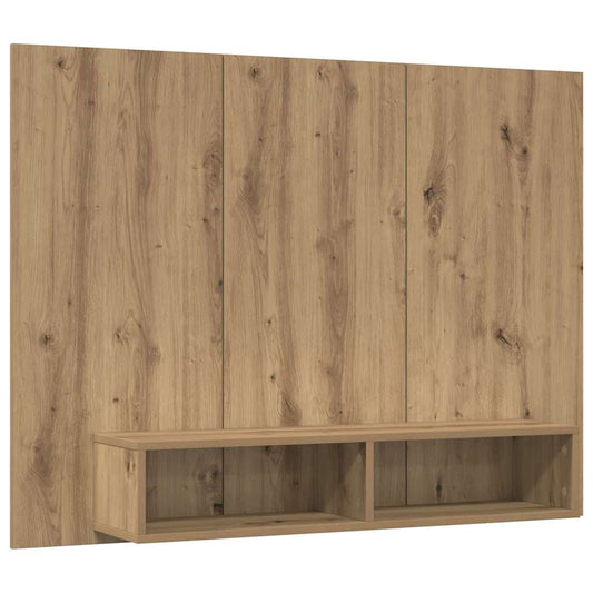 TV-Schrankset Artisan-Eiche 120 x 23,5 x 90 cm Holzwerkstoff
