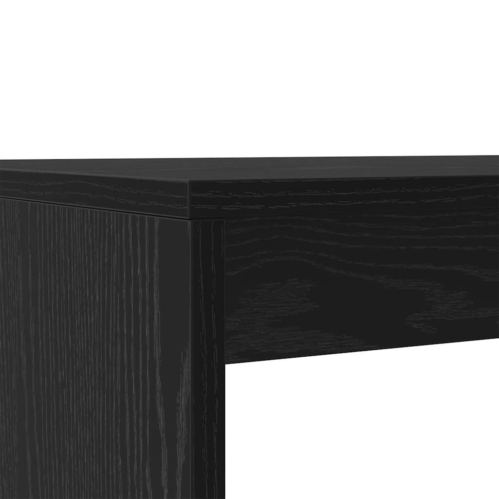 Essgruppe 2 pcs Schwarz Eichen-Optik 97 x 47 x 75 cm