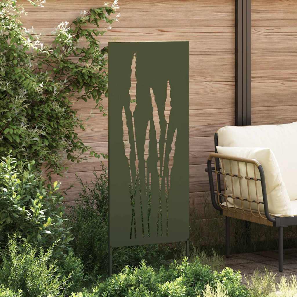 Garten dekoratives Panel Olivgrün 50 x 140 cm