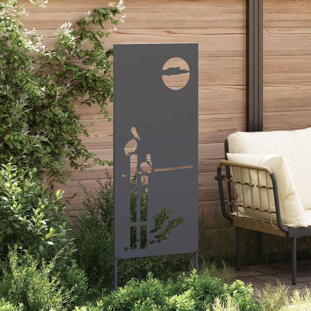 Garten dekoratives Panel Anthrazit 50 x 140 cm