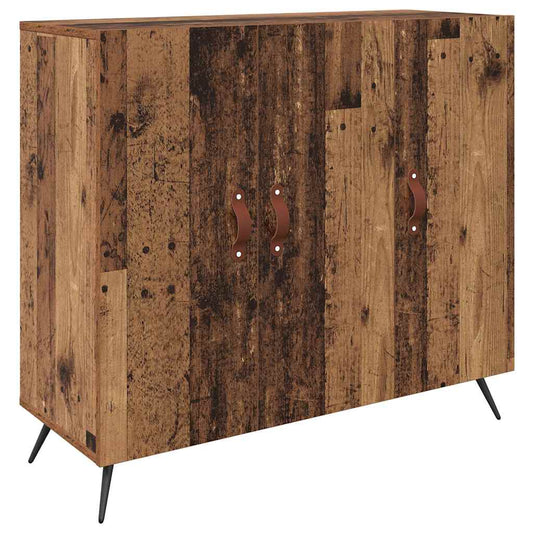 Sideboard Braun 90 x 34 x 80 cm Holzwerkstoff