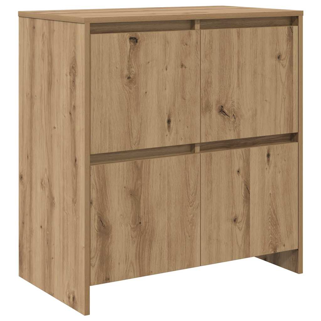 Sideboards 3 pcs Artisan-Eiche 70 x 41 x 75 cm Holzwerkstoff