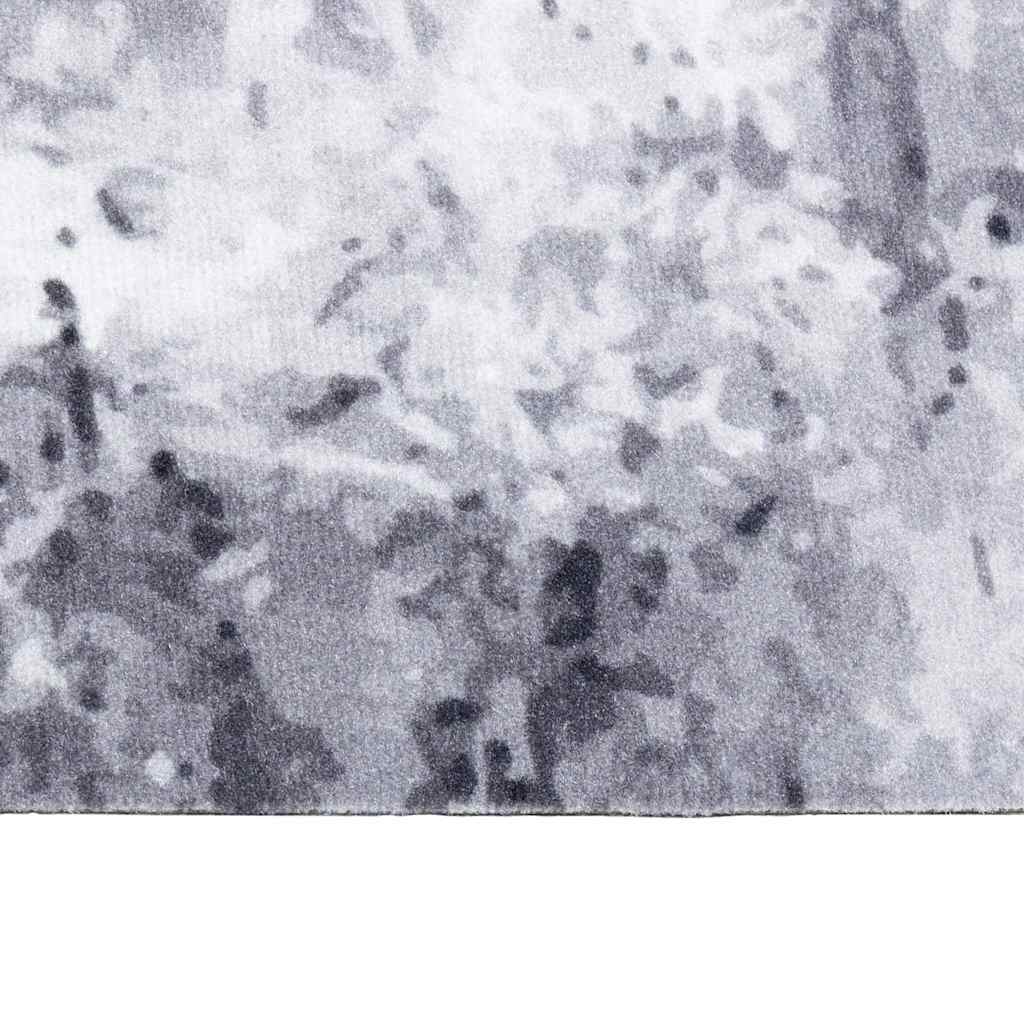 Küchenmatte Grau 150 x 45 cm Samt