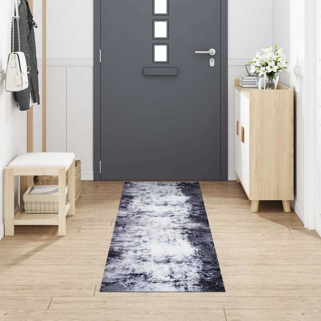 Küchenmatte Grau 300 x 60 cm Samt