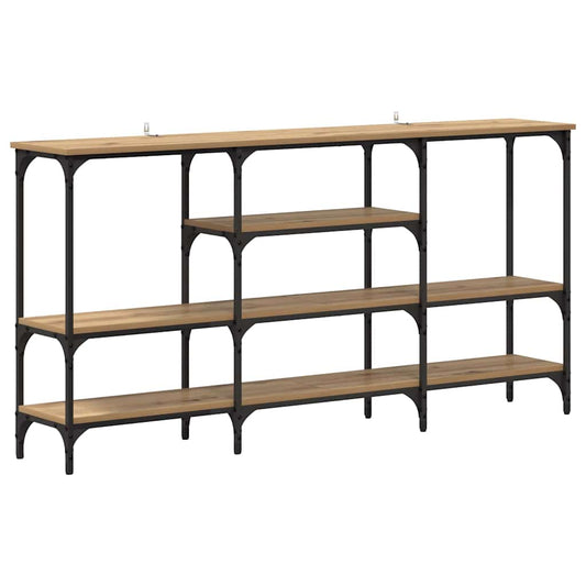 Konsolentisch Artisan-Eiche 160 x 29 x 80 cm Holzwerkstoff