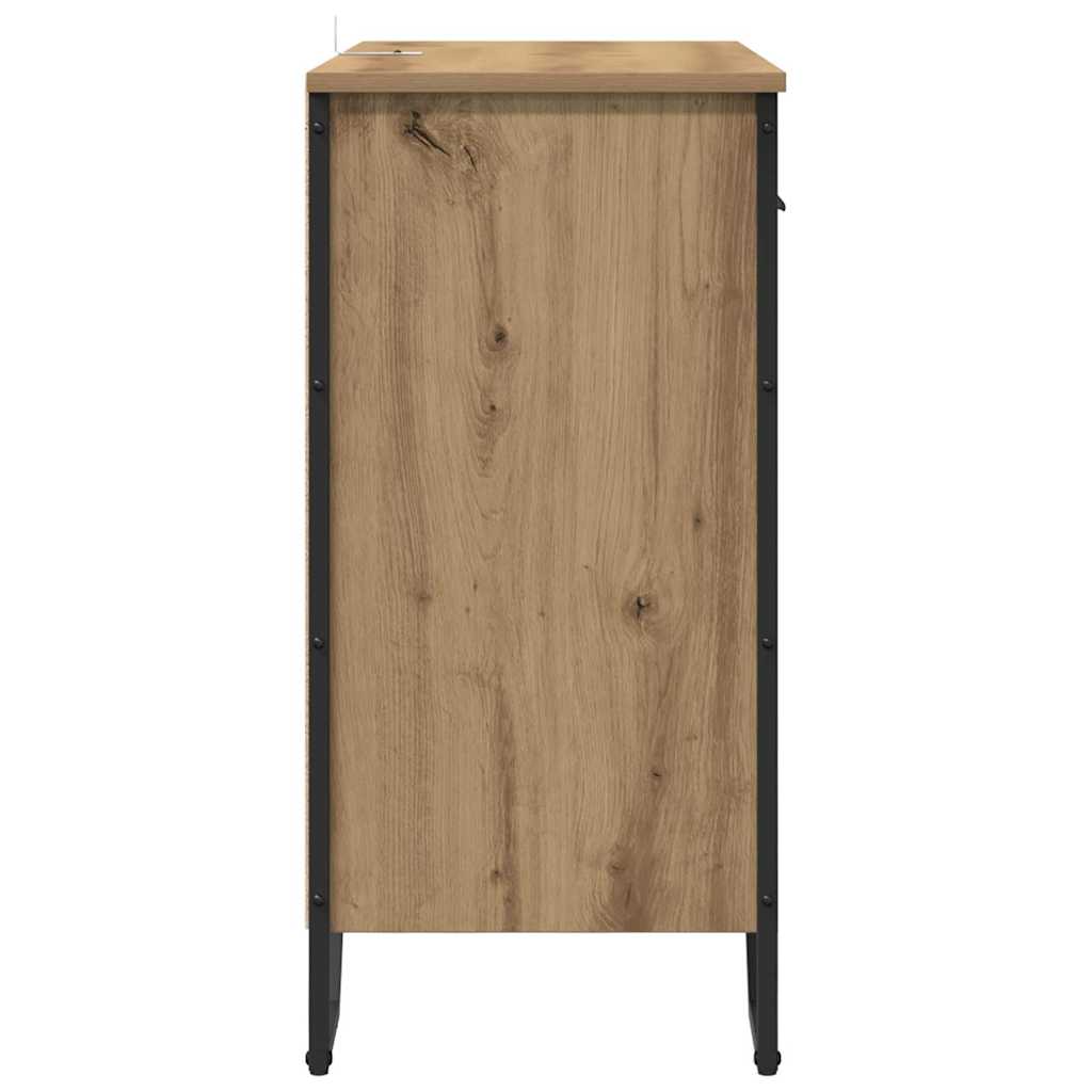 Sideboard Eiche handwerklich 79.5 x 35.5 x 74.5 cm