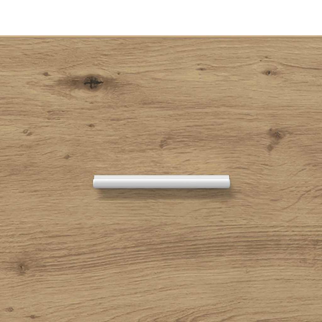 Couchtisch Eiche handwerklich 55 x 55 x 45 cm Holzwerkstoff