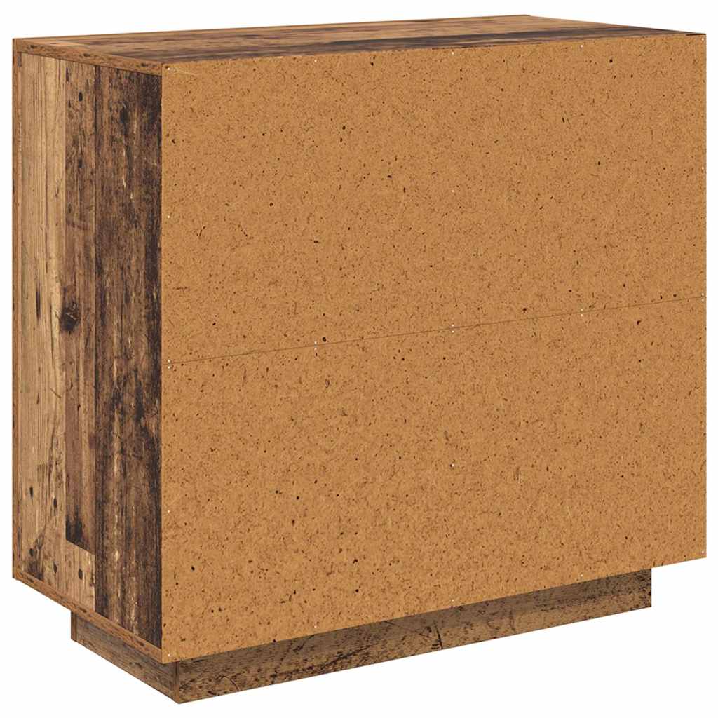Sideboard Altholz 40 x 80 x 75 cm Holzwerkstoff