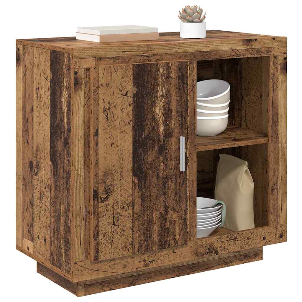 Sideboard Altholz 40 x 80 x 75 cm Holzwerkstoff