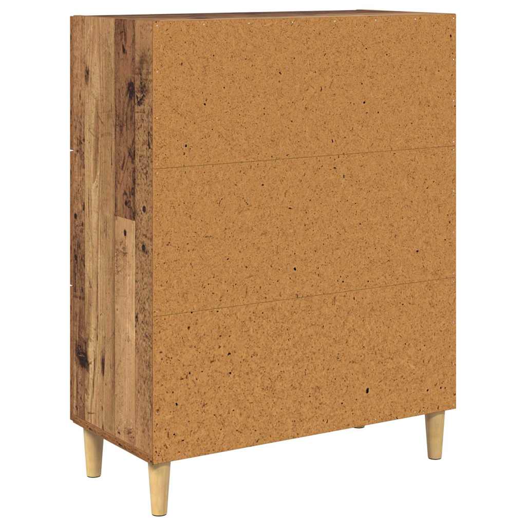 Sideboard Altholz 34 x 69.5 x 90 cm Holzwerkstoff