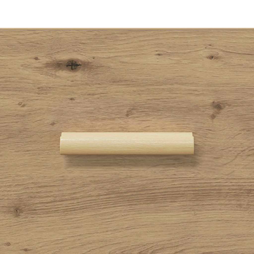 Sideboard Artisan-Eiche 34 x 69.5 x 90 cm Holzwerkstoff