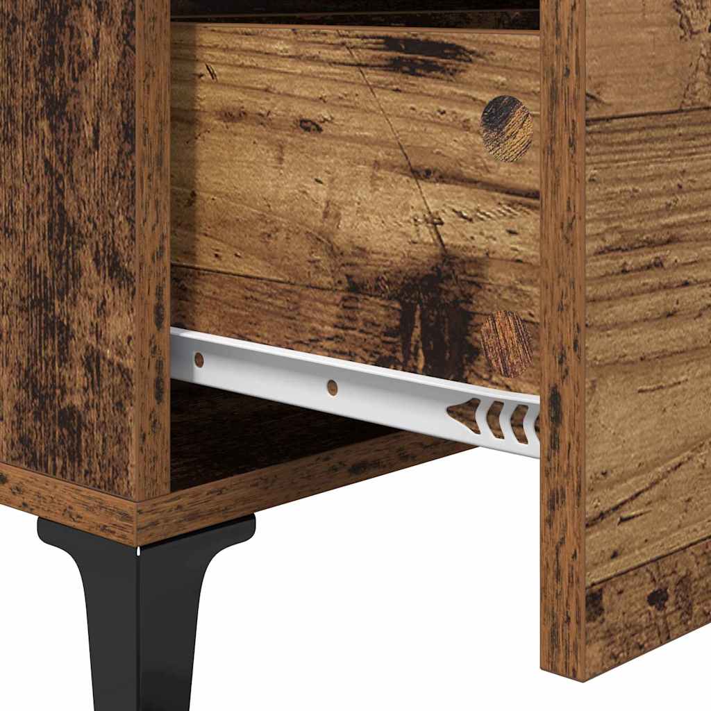 Sideboard Altholz 69.5 x 34 x 90 cm Holzwerkstoff