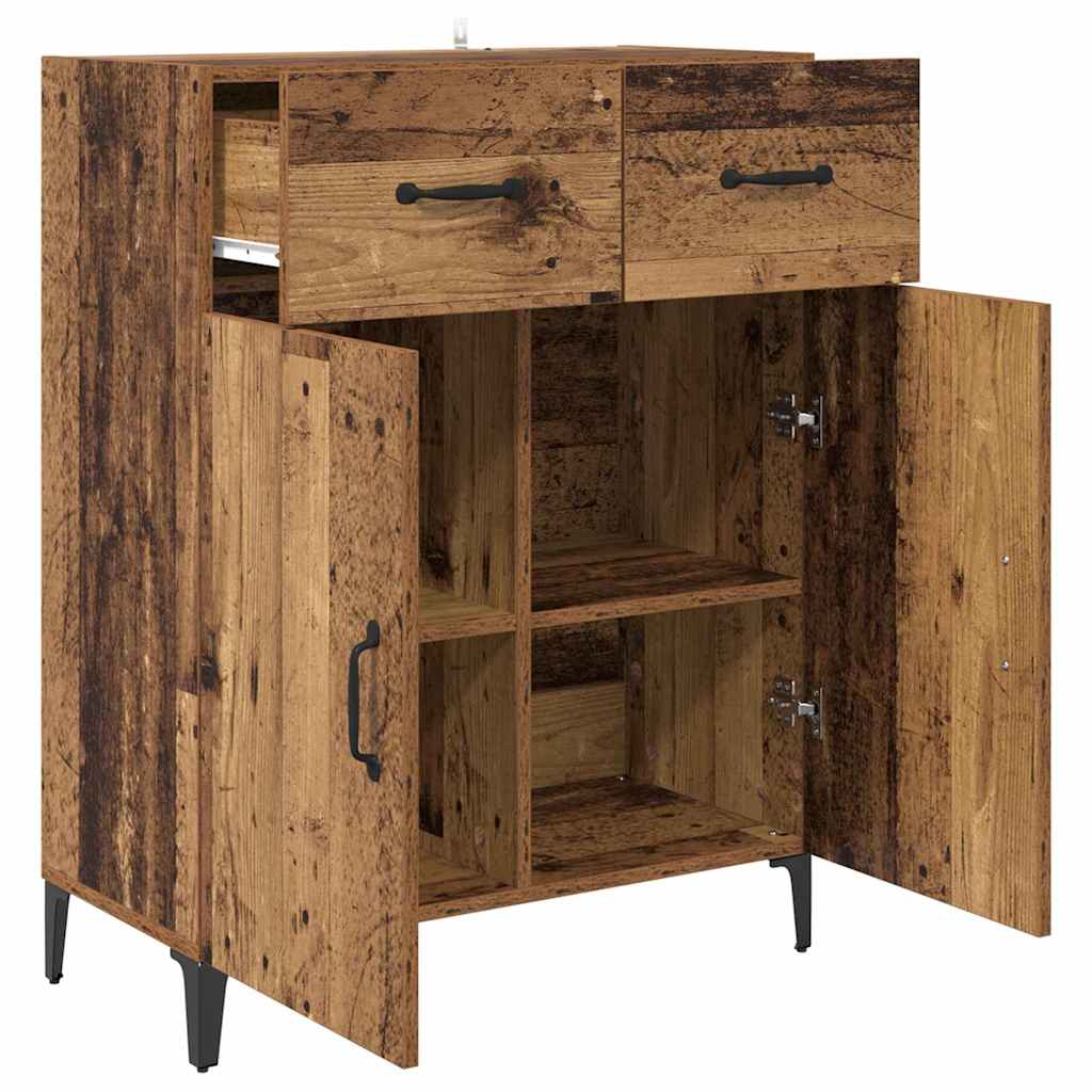 Sideboard Altholz 34 x 69.5 x 90 cm Holzwerkstoff