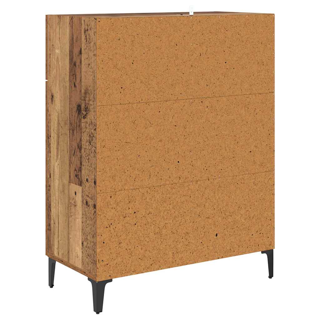 Sideboard Altholz 34 x 69.5 x 90 cm Holzwerkstoff