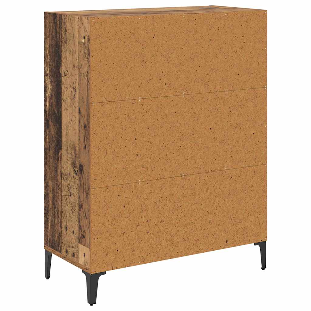 Sideboard Altholz 32,5 x 69,5 x 90 cm Holzwerkstoff