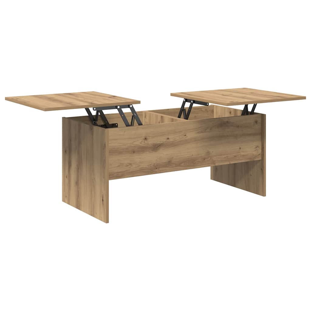 Couchtisch Eiche handwerklich 102 x 50.5 x 46.5 cm