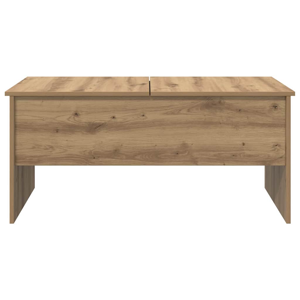 Couchtisch Eiche handwerklich 102 x 50.5 x 46.5 cm